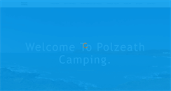 Desktop Screenshot of polzeathcamping.co.uk